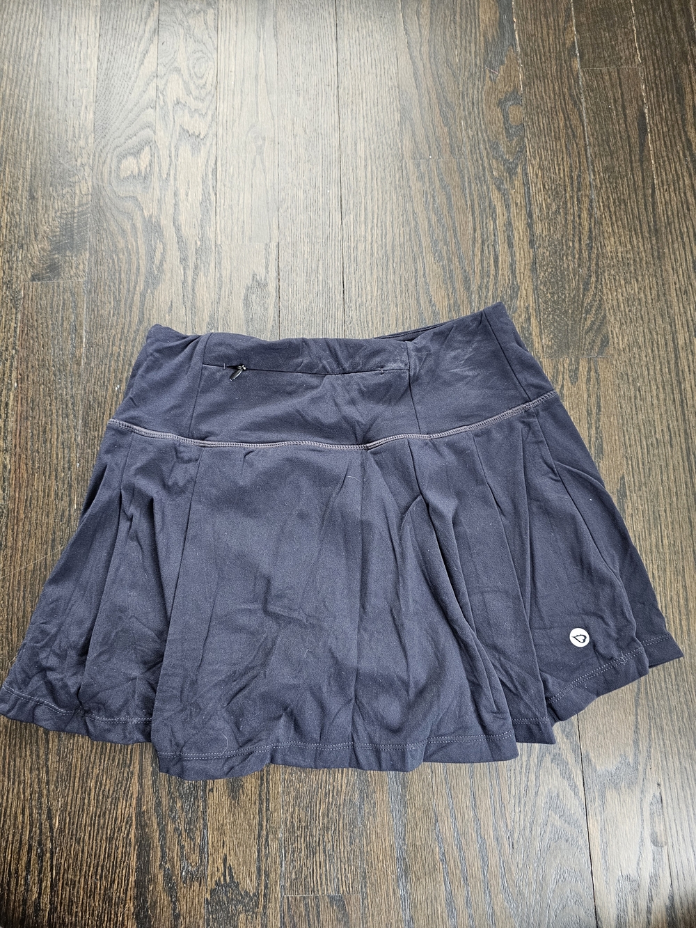 Athletic Black Pleated Tennis Skirt with Built-In Shorts Baleaf